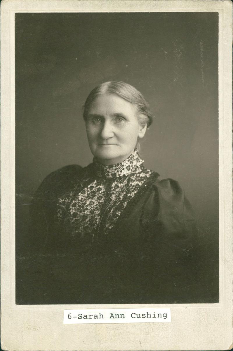 Sarah Ann Cushing (1839 - 1926) Profile